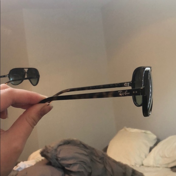 Ray Ban Tortoise Aviator Sunglasses